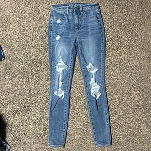 American Eagle Size 00 Short Super Hi-Rise Jegging
